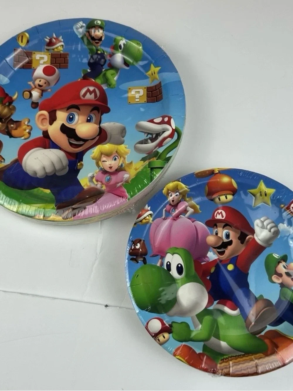 Super Mario Birthday Party Supplies Kit 133 Pc Plates Banner Balloons Favors NEW